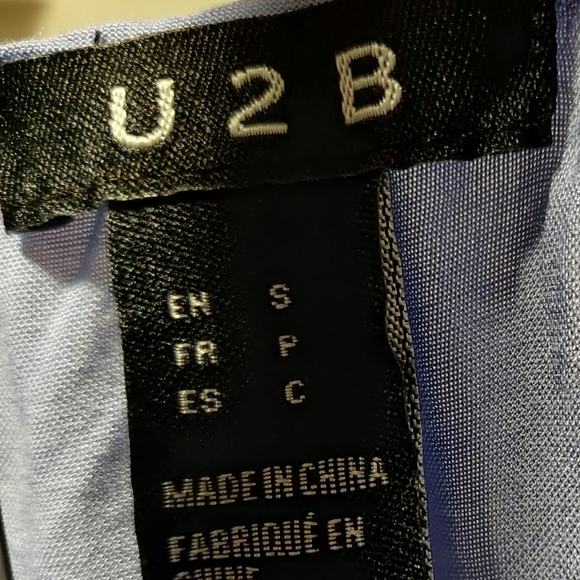 Baby Blue Button Top - Picture 4 of 7